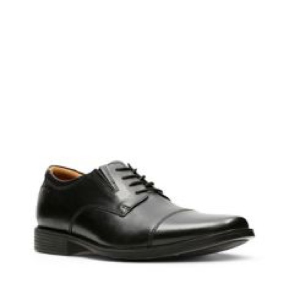 Tilden Cap Black Leather Men’s shoes - Picture 3 of 3